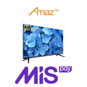 LED 65 Inch Large Screen 4K High-Definition ، Intelligent Flat Screen Television
