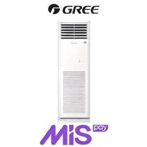 مكيف دولابي جري 46800 وحدة، انفرتر، بارد فقط، فريون آر 32، ابيض - GVC48ALXL-S6DTC7A