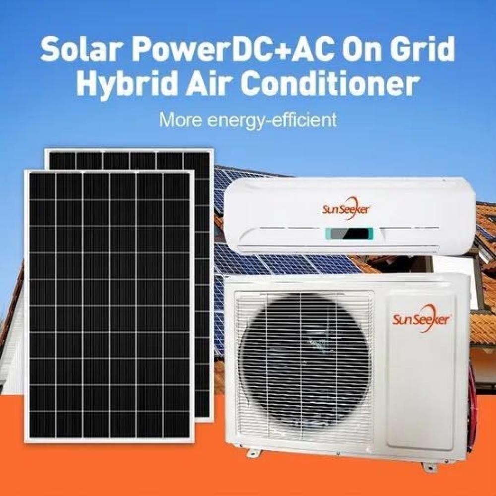 مكيف سن سيكر 24000 BTU يعمل بالطاقة الشمسيه حار بارد - الصورة 4