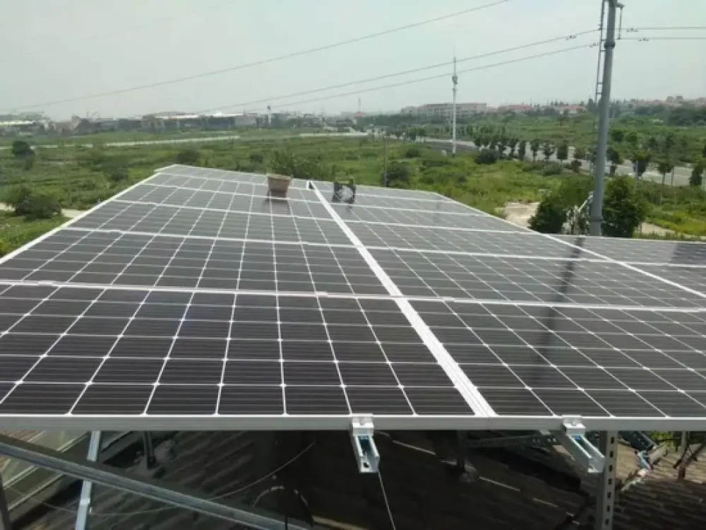 نظام الطاقة الشمسية للاستخدام التجاري 80kw محطة الطاقة الشمسية الكهروضوئية للاستخدام الصناعي - الصورة 3