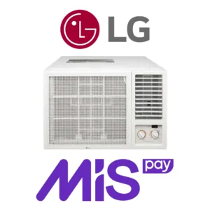 مكيف شباك ال جي، 24200 وحدة، بارد فقط، روتاري، أبيض - W242EC.SN3